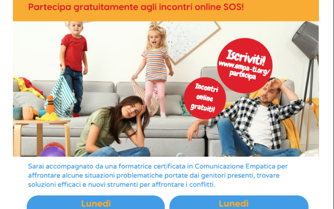 SOS Genitori – Incontri online
